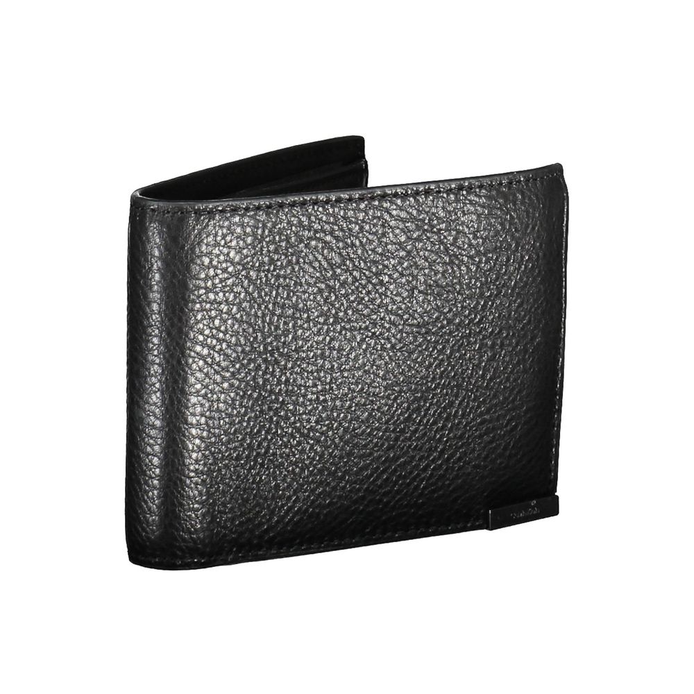 Calvin Klein Black Leather Men's Wallet