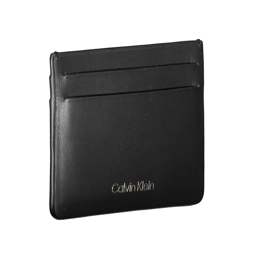 Calvin Klein Men's Black Leather Wallet
