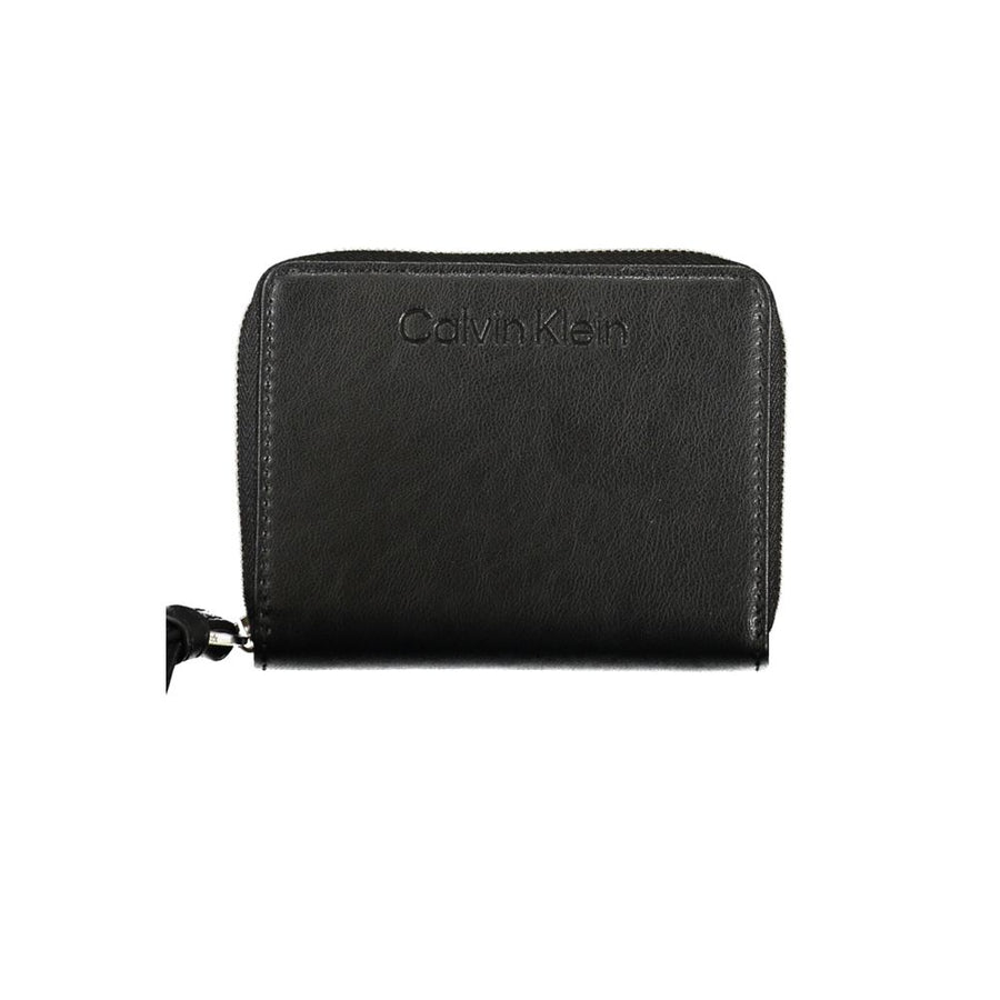 Calvin Klein Schwarzes Polyester Portemonnaie