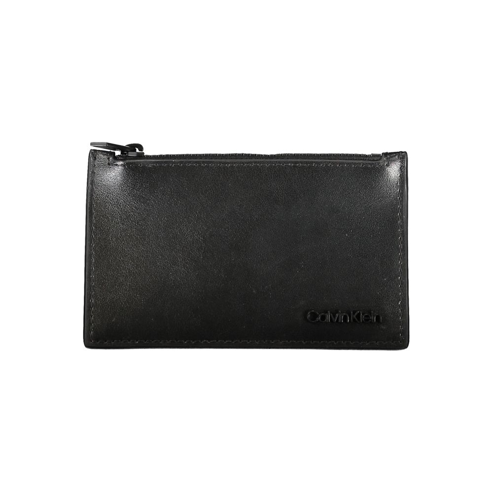 Calvin Klein Men's Black Leather Wallet