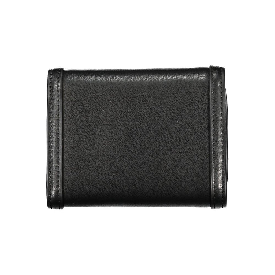 Tommy Hilfiger Schwarze Geldbörse aus Polyurethan für Damen