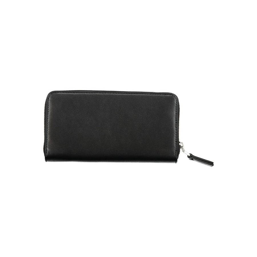 Calvin Klein Schwarzes Polyester Portemonnaie