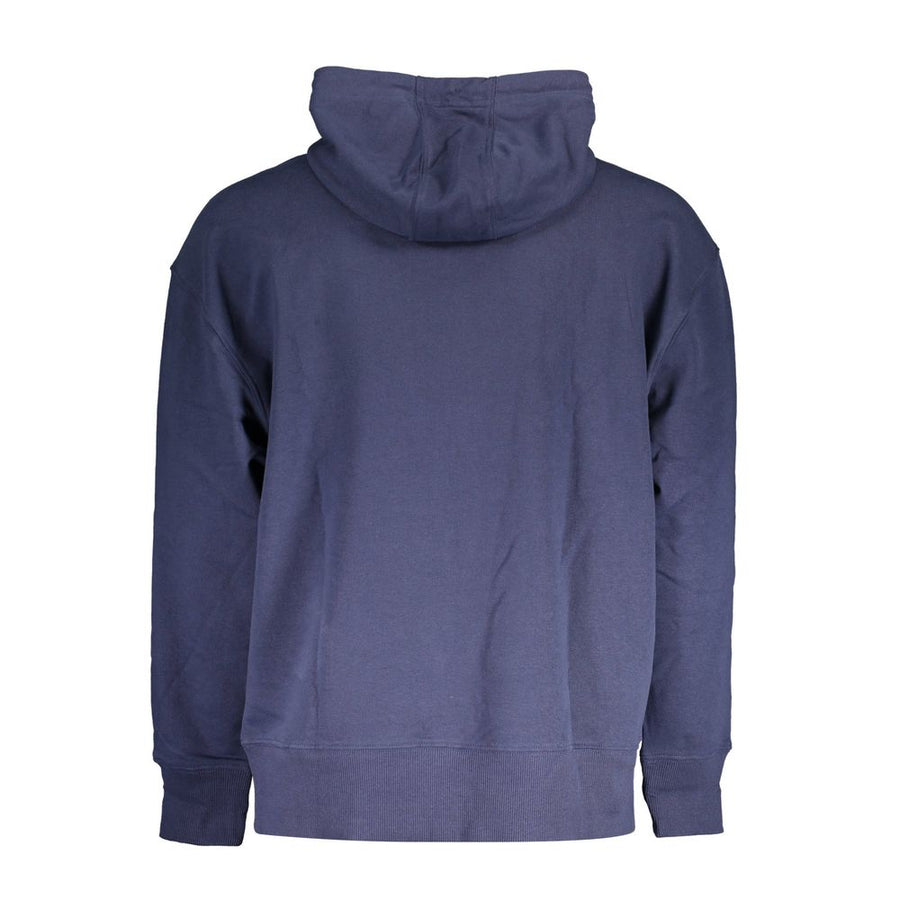 Tommy Hilfiger Men's Blue Cotton Hoodie
