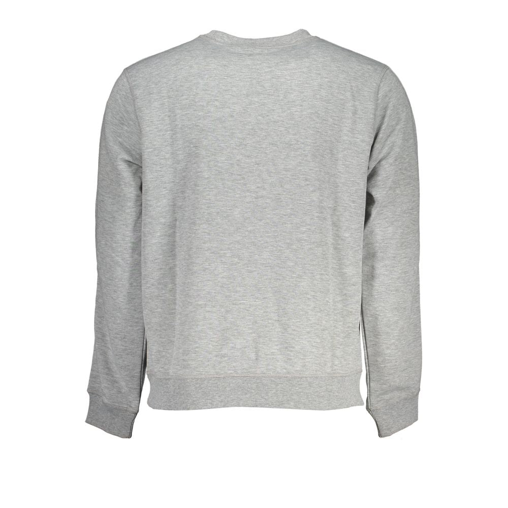 Calvin Klein Grey Polyester Men's Sweatshirt