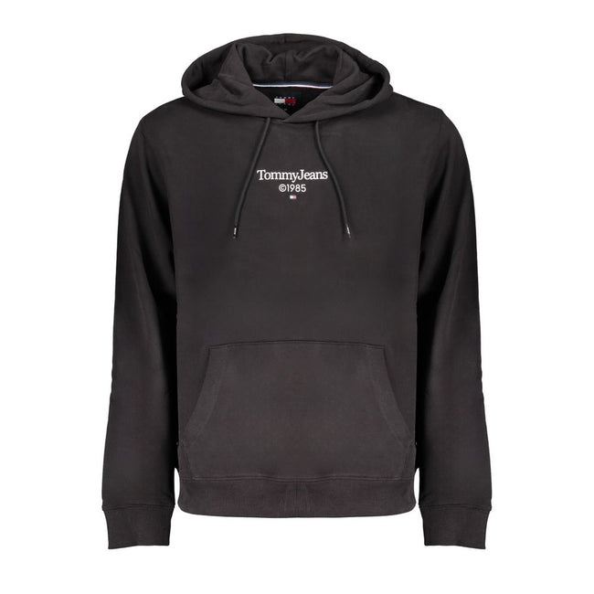 Tommy Hilfiger Schwarzer Baumwoll-Sweatshirt