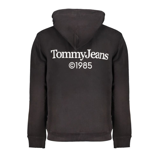 Tommy Hilfiger Schwarzer Baumwoll-Sweatshirt