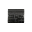 Tommy Hilfiger Schwarzes Leder Portemonnaie