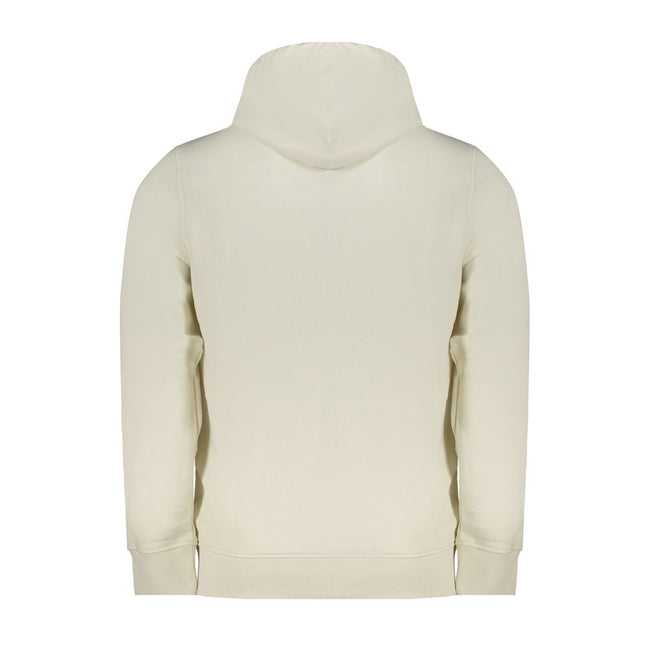 Calvin Klein Weißes Herren-Sweatshirt aus Baumwolle