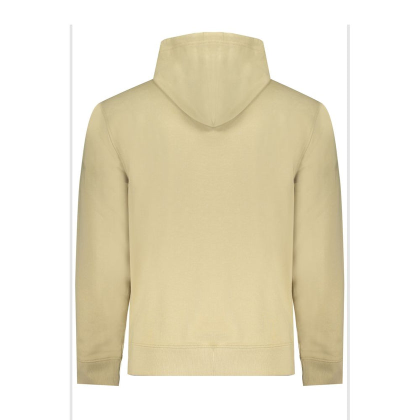 Calvin Klein Beige Cotton Men Sweatshirt