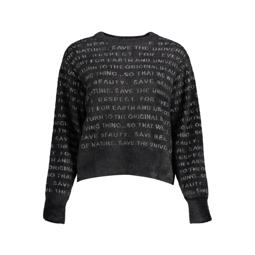 Desigual Schwarzer Damenpullover aus Polyamid