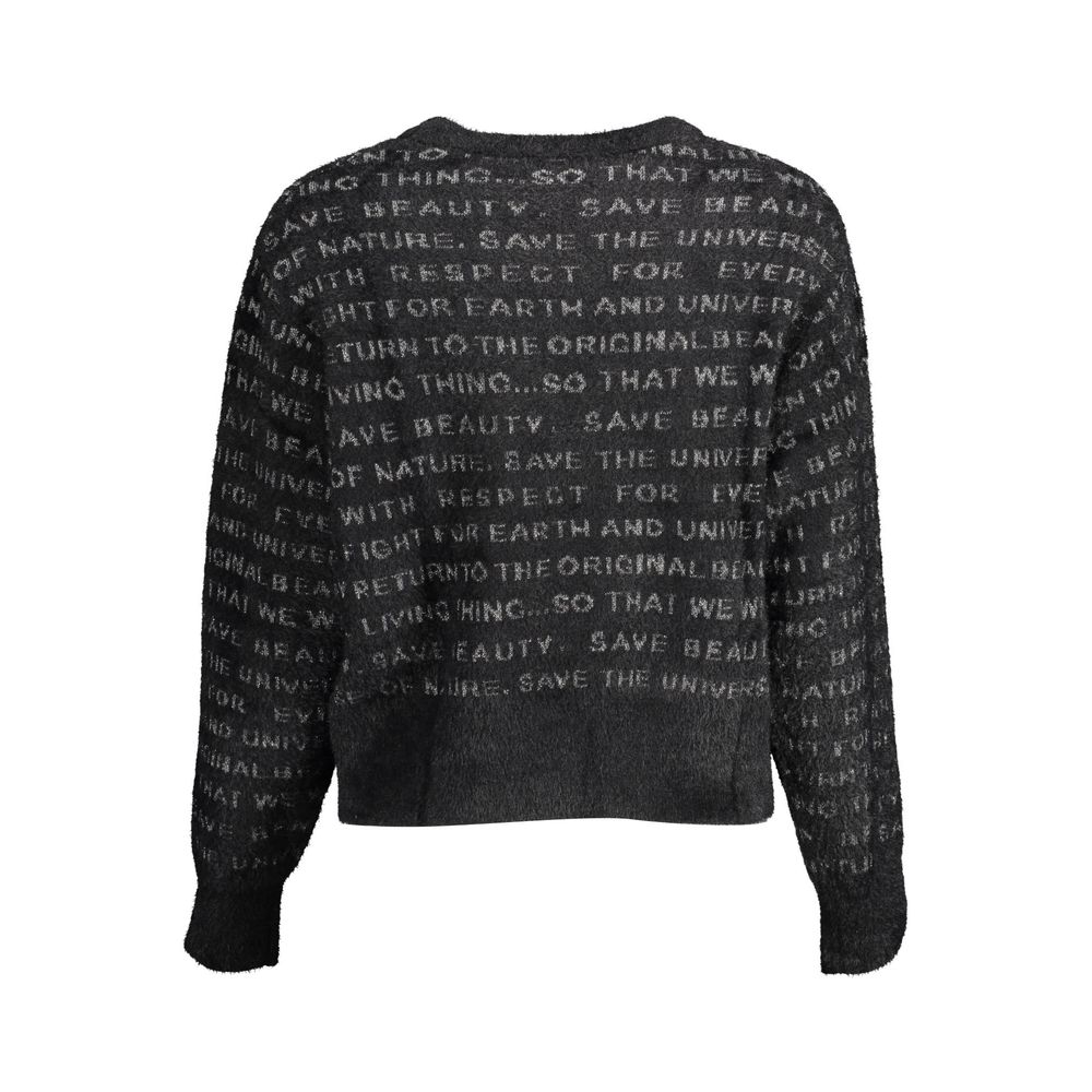 Desigual Schwarzer Damenpullover aus Polyamid