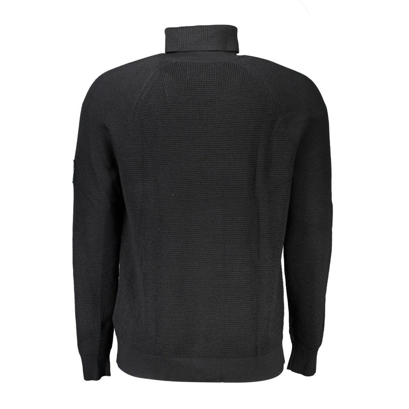 Calvin Klein Schwarzer Pullover aus Wolle für Männer