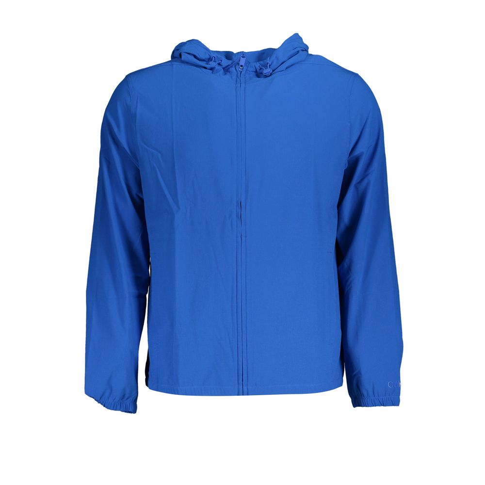 Calvin Klein Blue Polyester Jackets & Coats