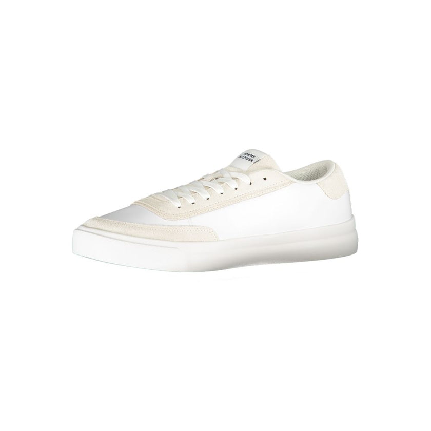 Tommy Hilfiger Weiße Leder-Sneaker für Herren