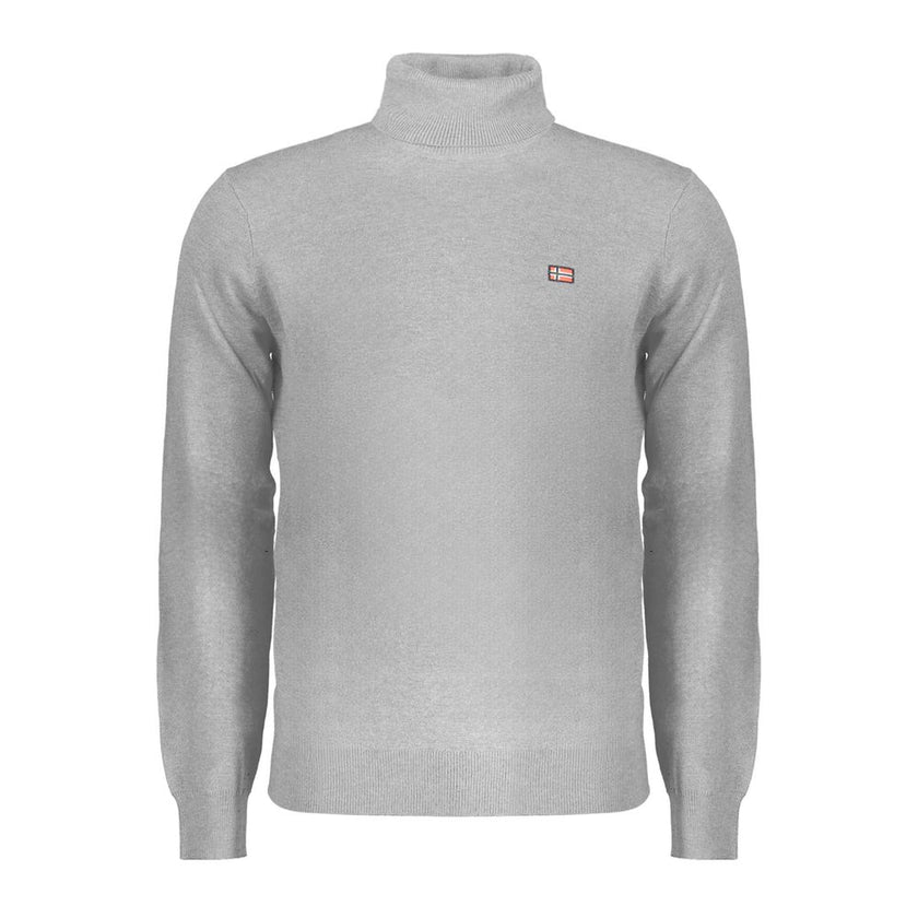 Norway 1963 Grigio Poliammide Herrenpullover
