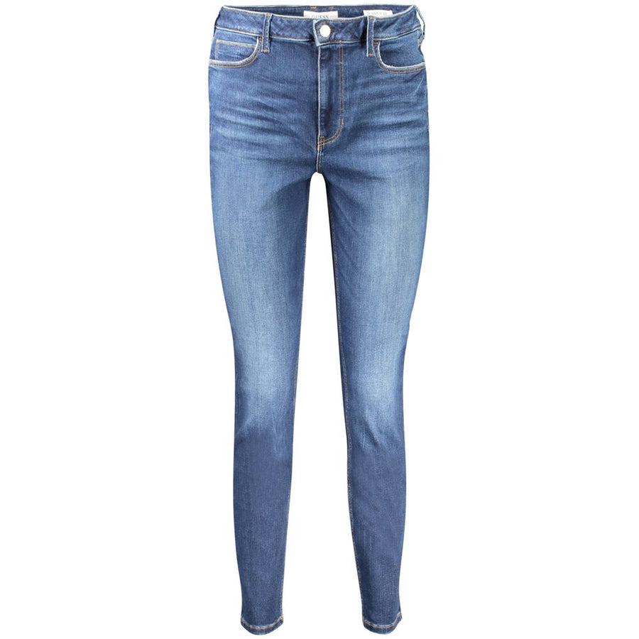 Guess Jeans Blu Baumwoll-Jeans für Damen