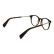 Yohji Yamamoto Braune Kunststoffbrille (Fassung)