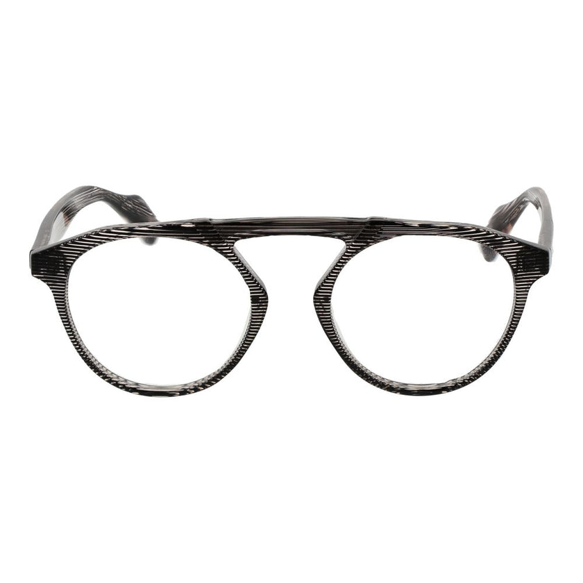 Yohji Yamamoto Braune Kunststoffbrille (Fassung)