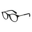 Yohji Yamamoto Schwarze Kunststoffbrille (Gestell)
