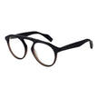 Yohji Yamamoto Schwarze Kunststoffbrille (Gestell)