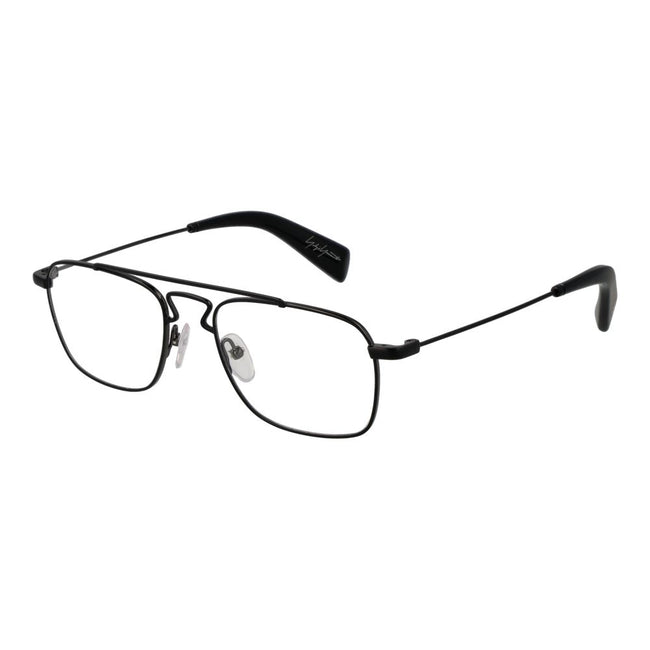 Yohji Yamamoto Schwarze Metallbrille (Gestell)