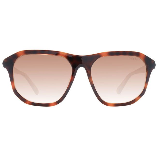Guess Braune Kunststoff-Sonnenbrille
