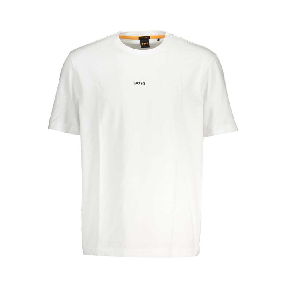 Hugo Boss Men's White Organic Cotton T-Shirt
