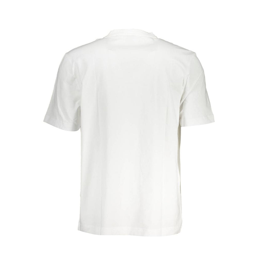 Hugo Boss Weißes Bio-Baumwoll-T-Shirt für Herren