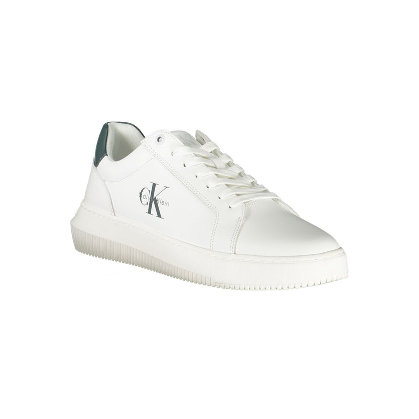 Calvin Klein Bianco Polyurethane Herren Sneaker