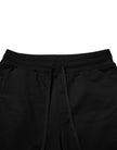 Dolce & Gabbana Schwarzes Baumwoll-Logo-Tape Herren-Jogger-Hose
