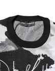 Dolce & Gabbana Mehrfarbiger Pullover aus Seide mit Camouflagemuster