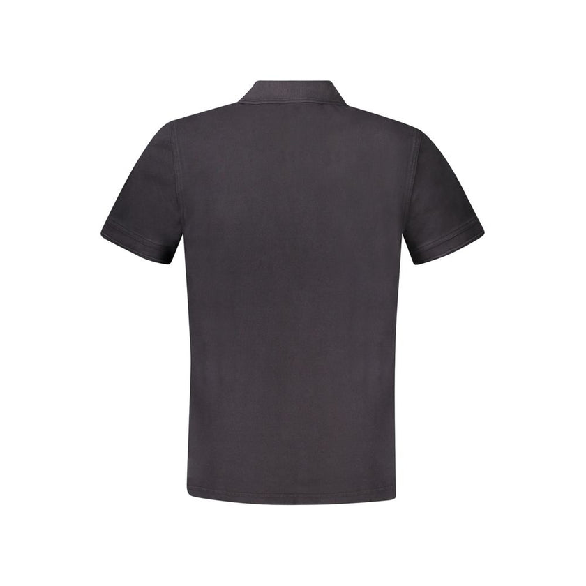 Hugo Boss Schwarzes Baumwoll-Poloshirt für Herren
