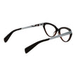 Yohji Yamamoto brown acetate glasses frame