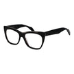 Yohji Yamamoto Schwarze Kunststoffbrille (Gestell)