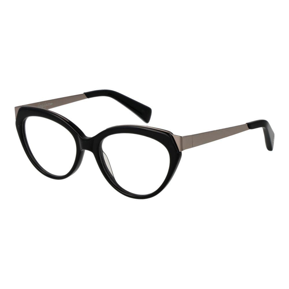 Yohji Yamamoto Schwarze Brille aus Acetat (Gestell)