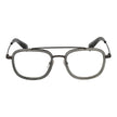 Yohji Yamamoto Graue Kunststoffbrille (Gestell)