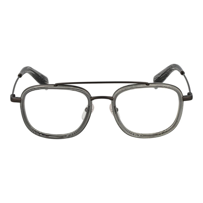 Yohji Yamamoto Graue Kunststoffbrille (Gestell)