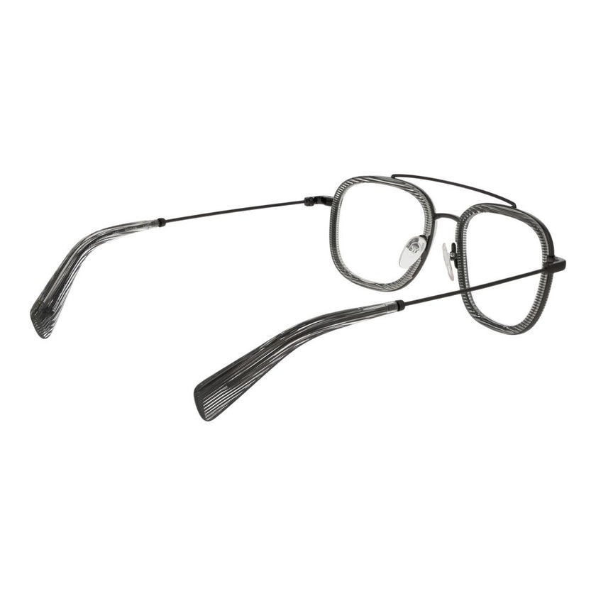 Yohji Yamamoto Graue Kunststoffbrille (Gestell)