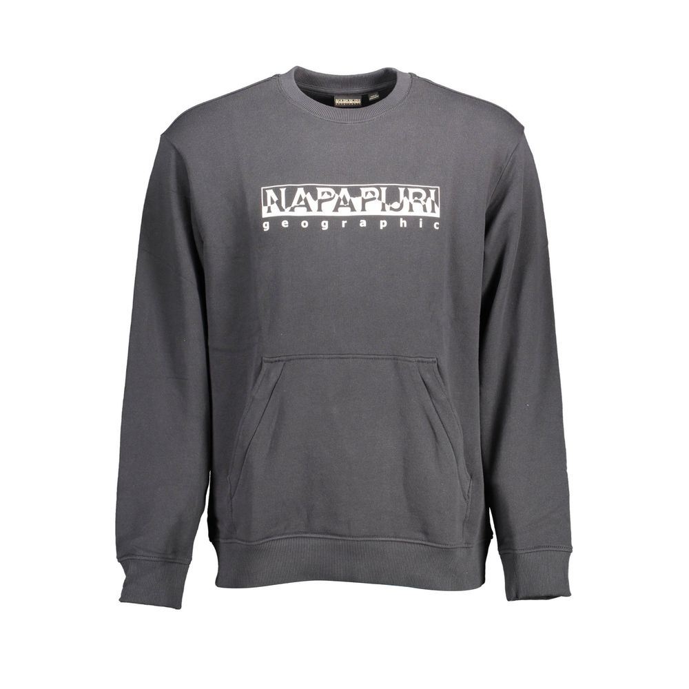 Napapijri Schwarzer Baumwoll-Sweatshirt