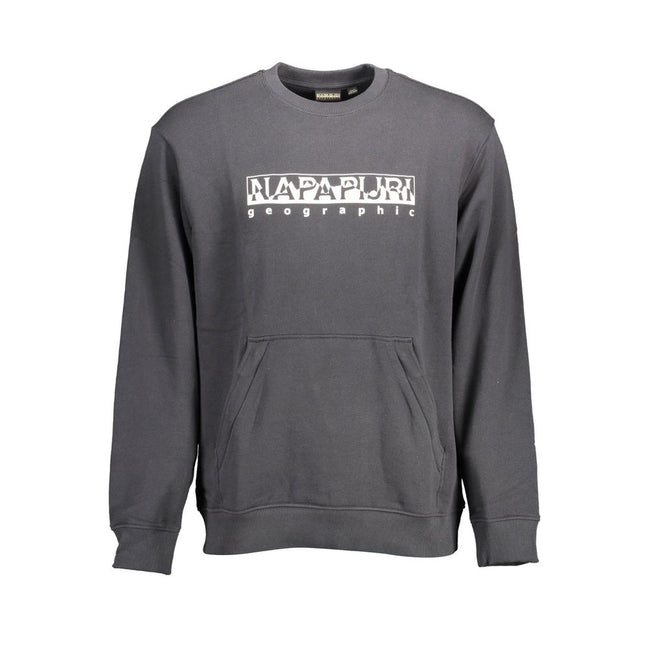 Napapijri Schwarzer Baumwoll-Sweatshirt