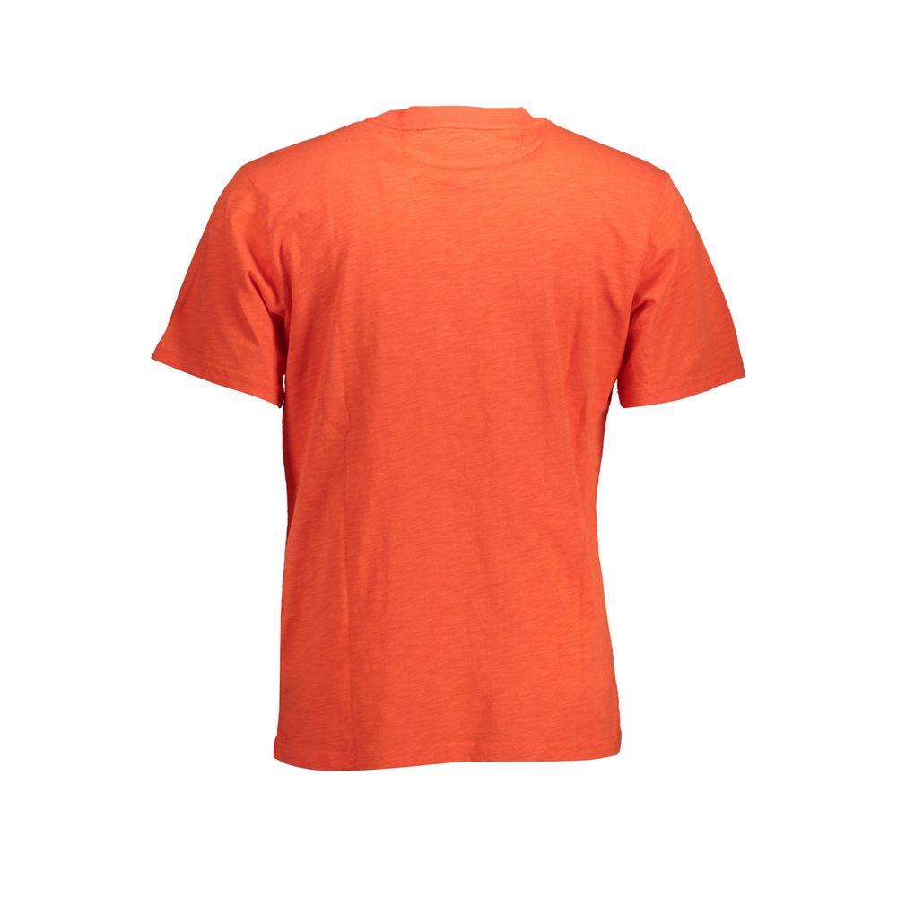 La Martina Rosso Baumwoll-T-Shirt für Herren