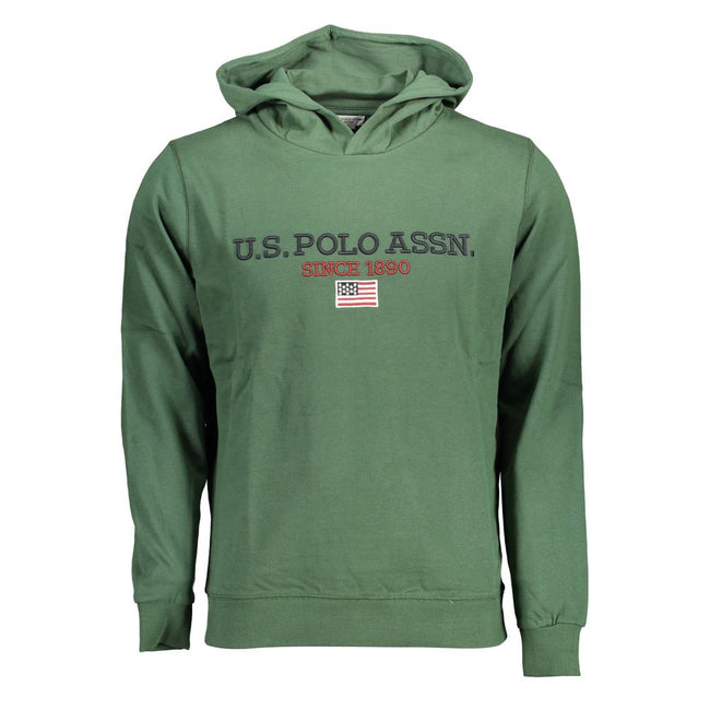 U.S. POLO ASSN. Verde Baumwoll-Sweatshirt für Herren