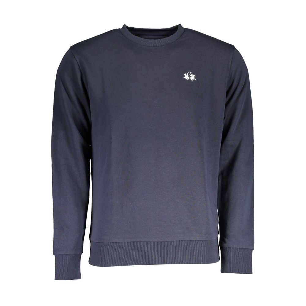 La Martina Schwarzer Baumwoll-Sweatshirt