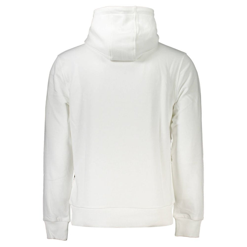Cavalli Class Weißes Baumwoll-Sweatshirt für Herren
