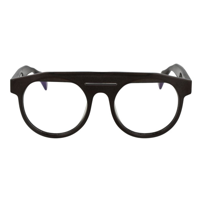 Yohji Yamamoto Braune Kunststoffbrille (Fassung)
