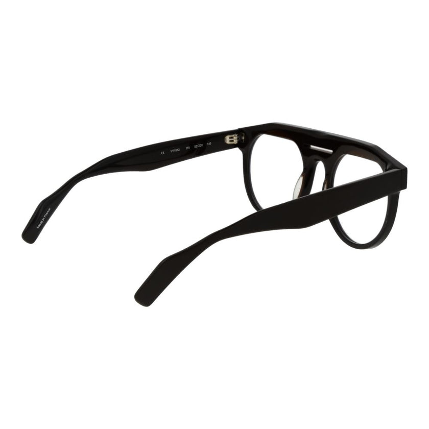 Yohji Yamamoto Braune Kunststoffbrille (Fassung)