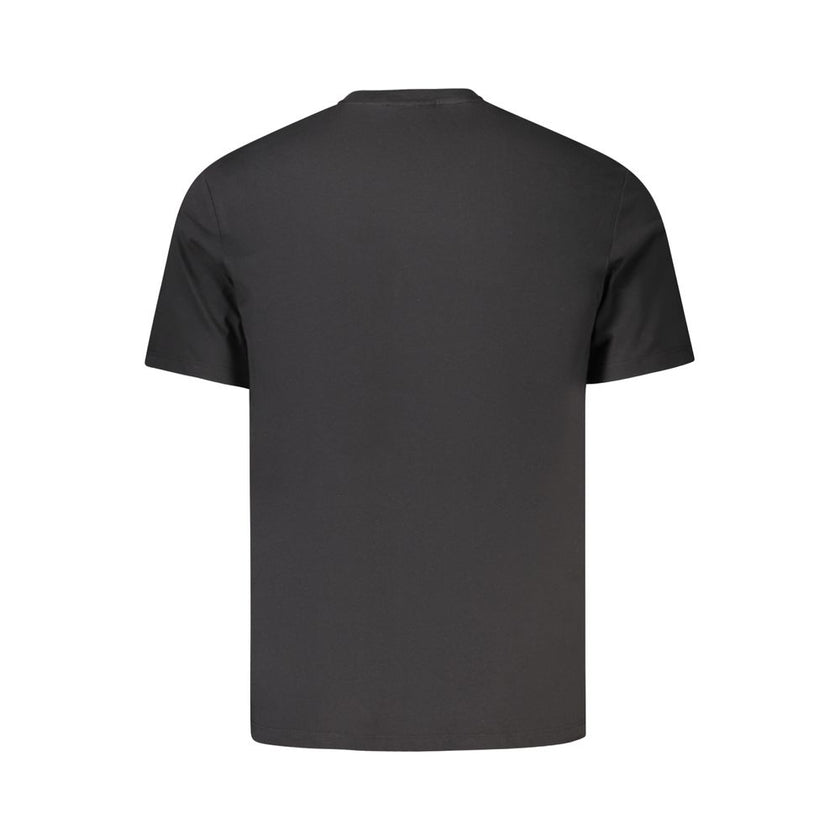 Calvin Klein Schwarzes Baumwoll-T-Shirt für Herren