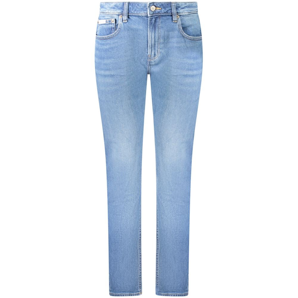Calvin Klein Blu Baumwoll-Jeans für Damen