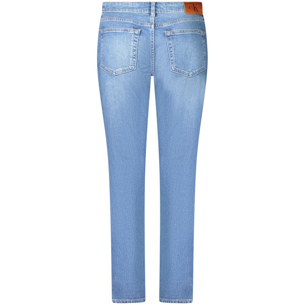 Calvin Klein Blu Baumwoll-Jeans für Damen