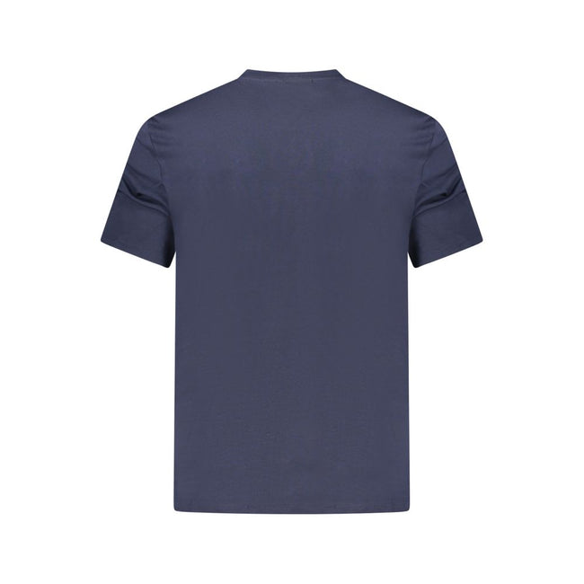 Calvin Klein Blaues Baumwoll-T-Shirt für Herren
